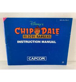 Nes Manual Chip N'Dale Rescue Rangers FRA