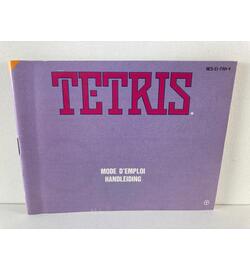 Nintendo Manaul Tetris FAH