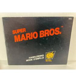 Nintendo Manual Super Mario Bros HOL