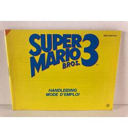 Nintendo Manual Super Mario Bros 3