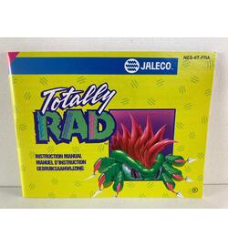 Nintendo Manual Totally Rad FRA