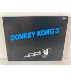 Nintendo Manual Donkey Kong 3 HOL