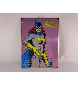 Vintage Batgirl Reusable Metal Calendar