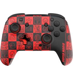 PDP Rematch - Wireless Nintendo Switch Controller - Super Icon Glow in the Dark