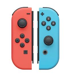 Nintendo Switch Controller - Joy-Con - Rood/Blauw - Third Party - [Alleen in handheldmodus / geen draadloze functie]