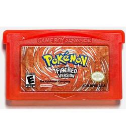 (GBA) Pokémon FireRed Version (USA) - Losse Cartridge