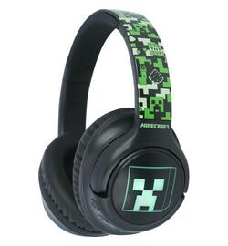 OTL Technologies - Minecraft - LED Groen Draadloze Headset - 3DS, PC, PS4, PS5, Switch, Xbox One, Xbox Series
