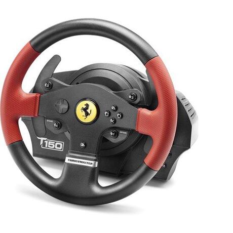 Thrustmaster T150 RS Force Feedback Racestuur - Ferrari Edition - PS4 + PS3 + PC [Zonder Pedalen]