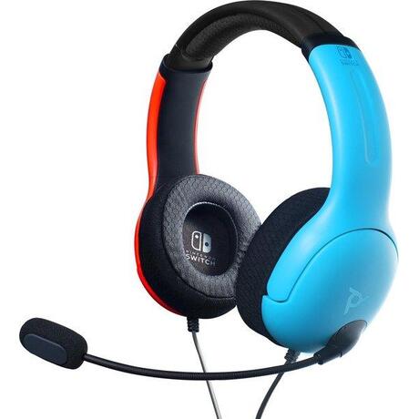 PDP LVL40 Stereo Headset - Blauw/Rood