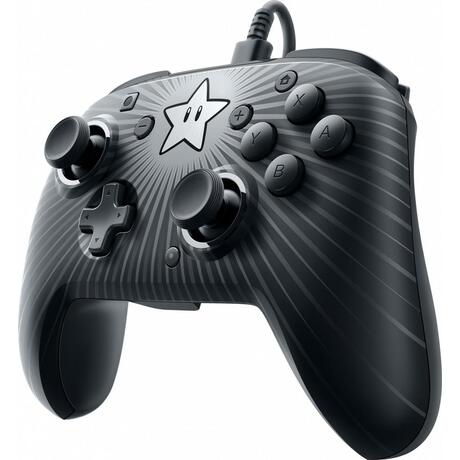 PDP Wired Nintendo Switch Controller - Super Mario Zwart