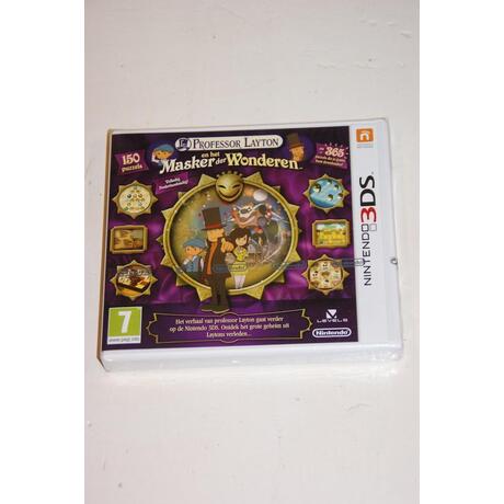 Professor Layton en het Masker der Wonderen - NIEUW in seal
