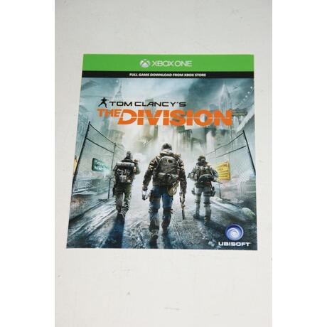 Tom Clancy's the Division - Downloadcode ( Physical)