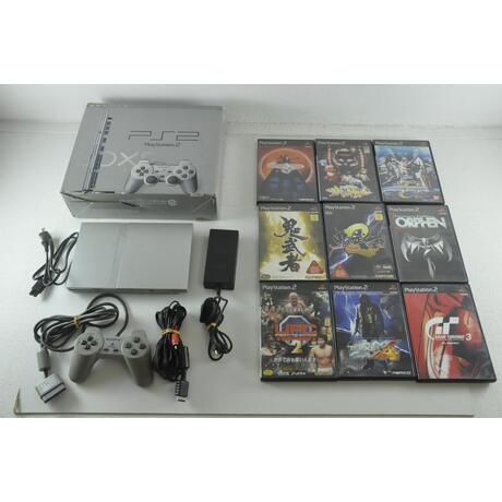 Playstation 2 Slim Set UFC Tekken Japan