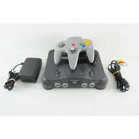 Nintendo 64 Standard Charcoal Console