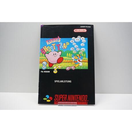 Kirby's Ghost Trap Spielanleitung Manual NOE