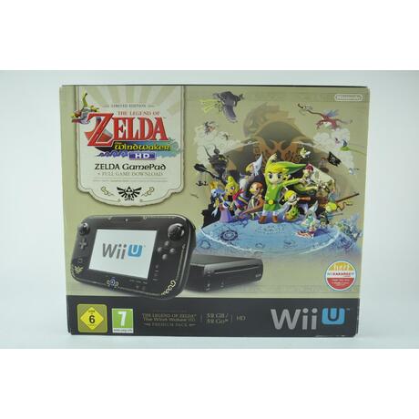 Wii U Console 32GB Premium + Zelda: The Wind Waker HD + Limited Edition