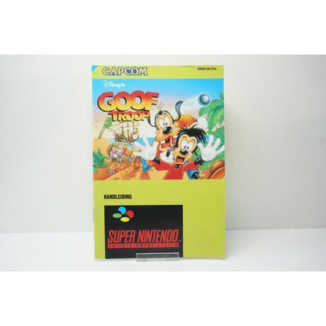 Disney's Goof Troop Manual HOL