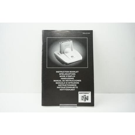 Nintendo 64 Transfer Pak Manual