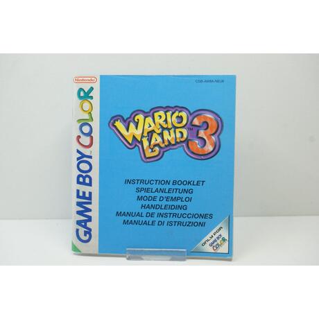Wario Land 3 Manual NEU6