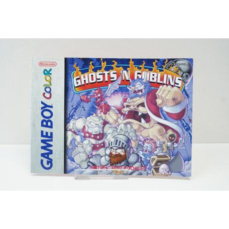 Ghosts 'n Goblins Manual USA