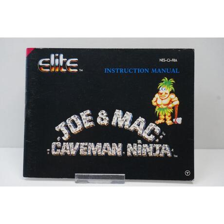 Joe & Mac: Caveman Ninja Manual FRA