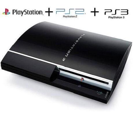 Speelt PS1/PS2/PS3 spellen: Console Phat (1e model) - Speciaal!