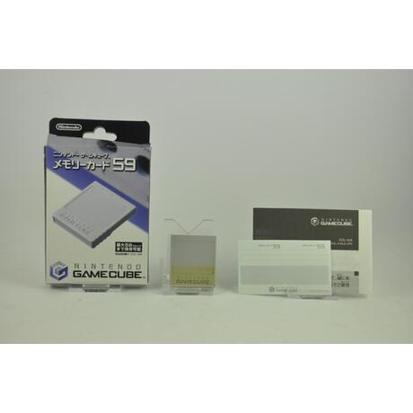 Nintendo GameCube Memory Card 59 Blocks Boxed