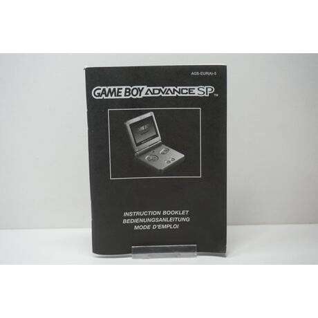 Game Boy Advance SP EUR(A)-5 Manual
