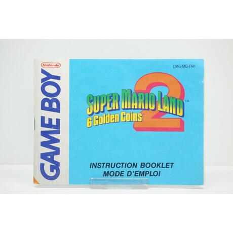 Super Mario Land 6 Golden Coins Manual