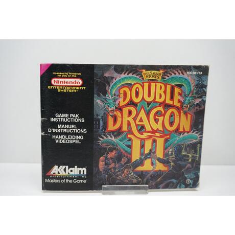 Double Dragon II Manual