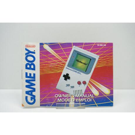 Nintendo Game Boy Owners Manual FAH