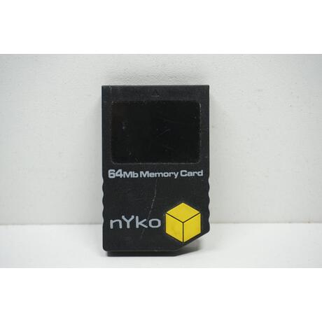 Nyko 64MB Memory Card Black