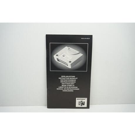 Nintendo 64 Controller Pak Manual EUR