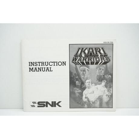 Ikari Warriors Manual FRA