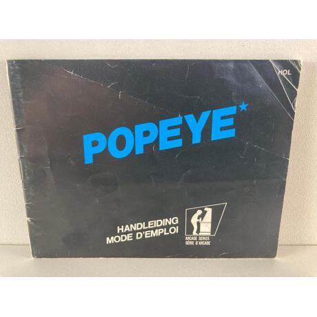Nes Manual Popeye HOL