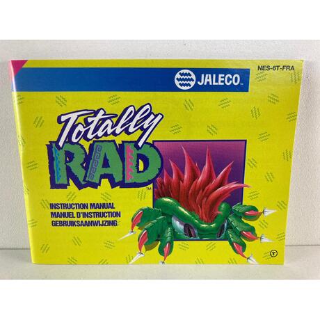Nintendo Manual Totally Rad FRA