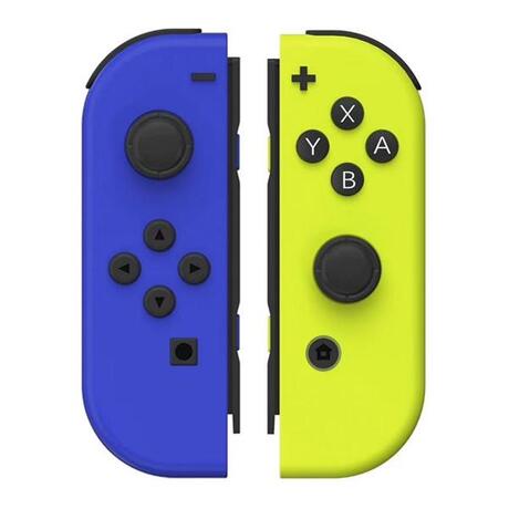 Nintendo Switch Joy-Con: Blauw / Neon Geel - Third Party