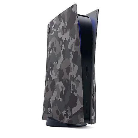 Playstation 5 Disk Edition Faceplate - Grijs Camouflage