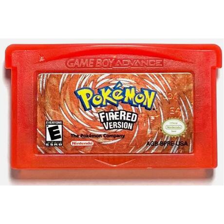 (GBA) Pokémon FireRed Version (USA) - Losse Cartridge