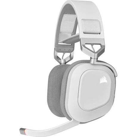 Corsair HS80 RGB - Wit - Draadloze Gaming Headset - PS4, PS5, PC
