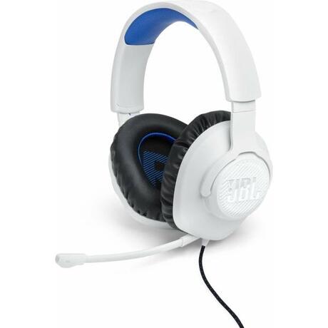 JBL Quantum 100P - Wit/Blauw - Gaming Headset